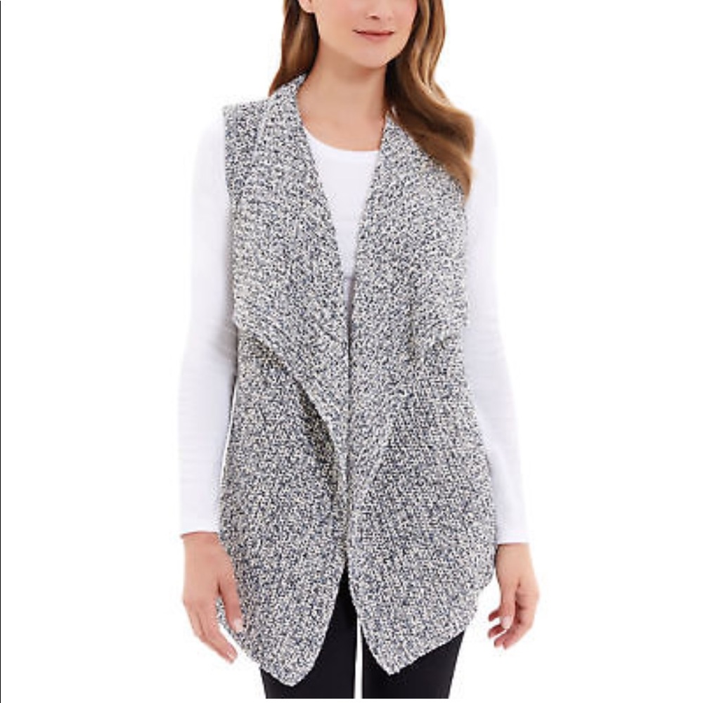 Jones New York Sweater Vest, Camel Combo